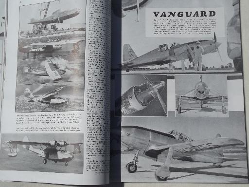 photo of 40s vintage Popular Aviation magazine, from airplane pilot estate collection #4