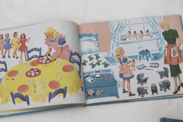 photo of 50s 60s vintage school books & readers, learning to read & numbers w/ great retro pictures #12