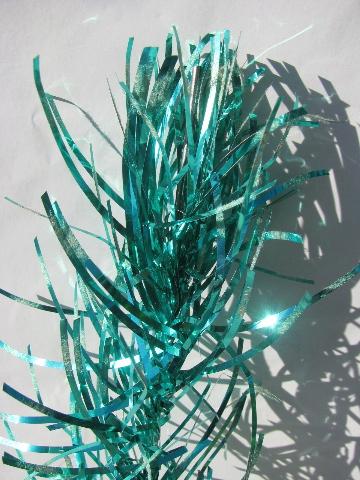 photo of 50s green aluminum Christmas tree branches w/o stand for decorations/crafts #5