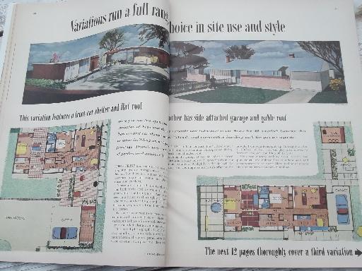 photo of 50s vintage Better Homes and Gardens magazines, retro ads and illustrations #2