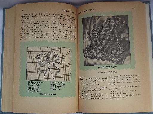 photo of 50s vintage Wise Knitting and Crochet needlework book, stitches and patterns #6