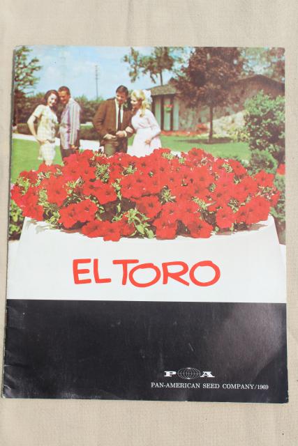 photo of 60s 70s vintage garden seed catalogs, old vegetable and flower seed varieties w/ photos #8