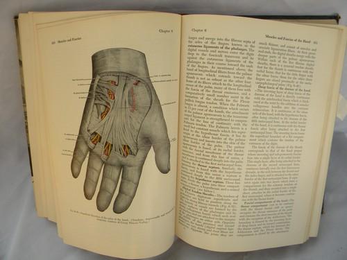 photo of 60s US Navy medical book Gray's Anatomy 28th edition USS Patrick Henry #3