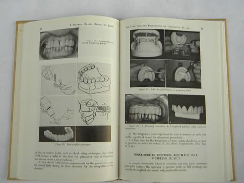 photo of 60s vintage dentistry technical journal crown and bridge dental materials #1