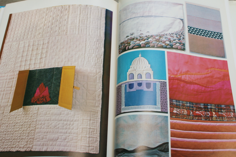 photo of 70s vintage Advanced Quilting art projects & skills Scandinavian mod design published Sweden #5