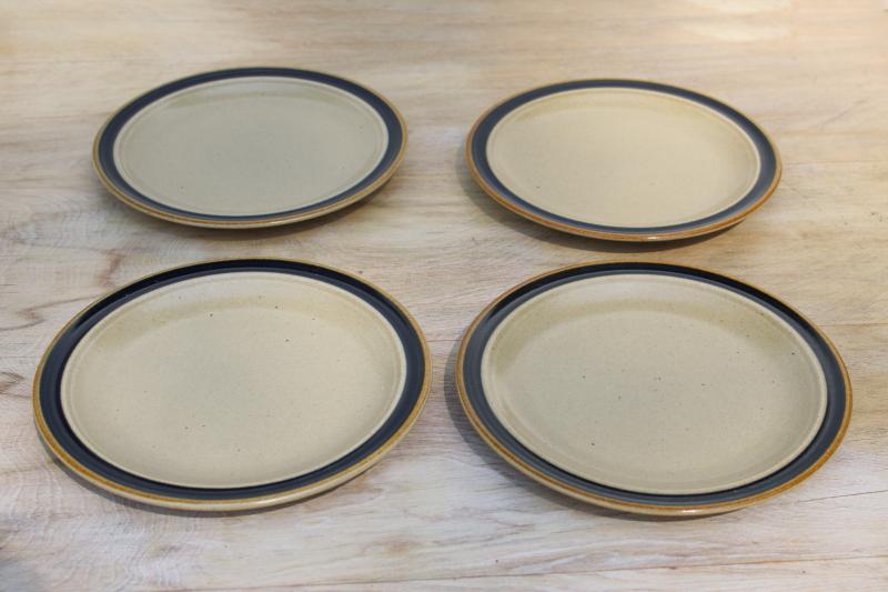 photo of 70s vintage Japan stoneware plates, the Cellar RH Macy Macyâ€™s department store #1