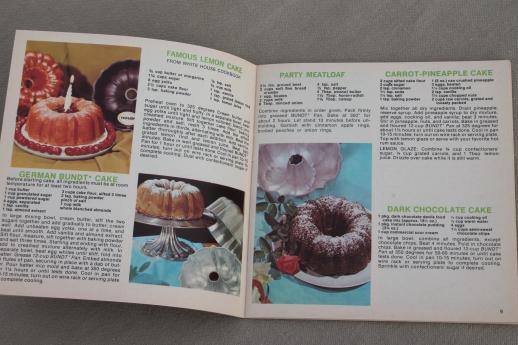 photo of 70s vintage Nordic Ware cookbook, traditional recipes for cakes, cookies, ebleskiver etc. #3