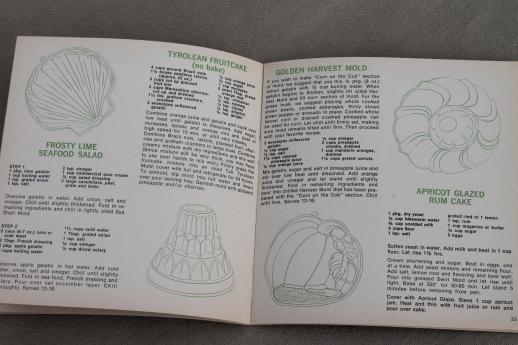 photo of 70s vintage Nordic Ware cookbook, traditional recipes for cakes, cookies, ebleskiver etc. #4