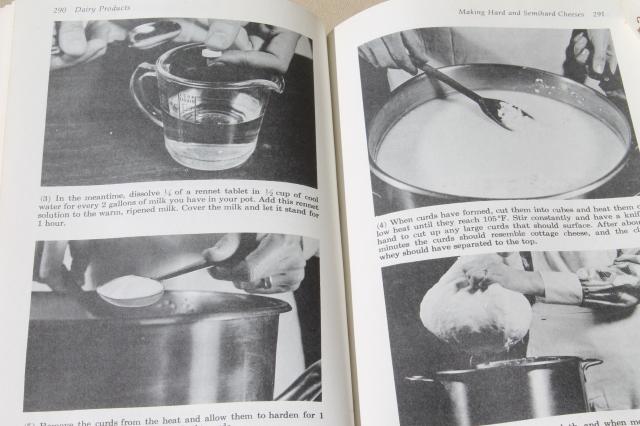 photo of 70s vintage cookbooks for self-sufficiency preppers, made from scratch recipes #6