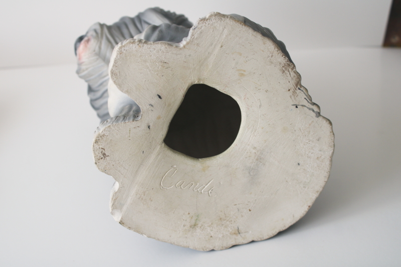 photo of 70s vintage shaggy sheepdog puppy dog, handmade ceramic bank #4