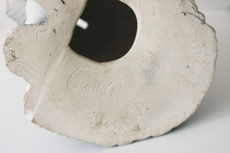 photo of 70s vintage shaggy sheepdog puppy dog, handmade ceramic bank #5