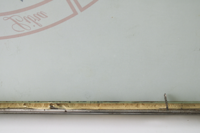 photo of 70s vintage zodiac design glass cutting board, kitchen counter saver  #3