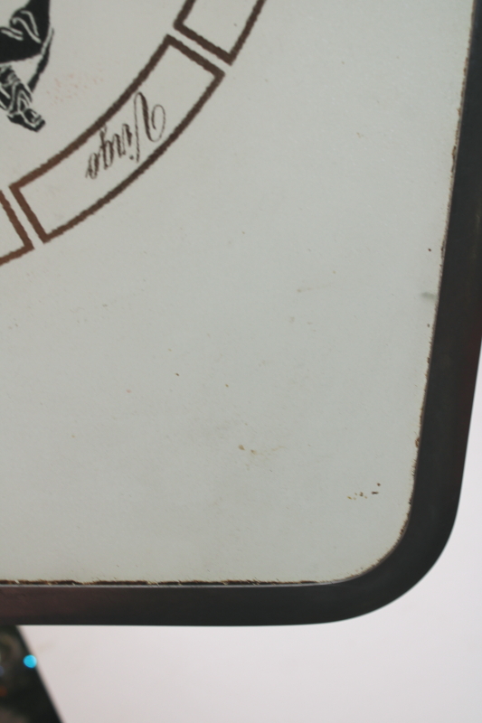 photo of 70s vintage zodiac design glass cutting board, kitchen counter saver  #6