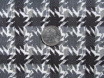 catalog photo of 8 yards deco moderne black/grey print cotton dress weight fabric