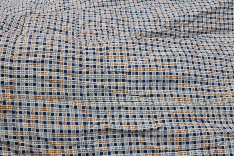 photo of 80s 90s vintage hand stitched cotton quilt courthouse steps patchwork colorful calico fabric #9