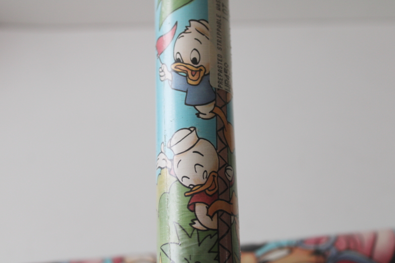 photo of 90s vintage Disney wallpaper border sealed, Minnie Mickey Mouse Donald Duck #3