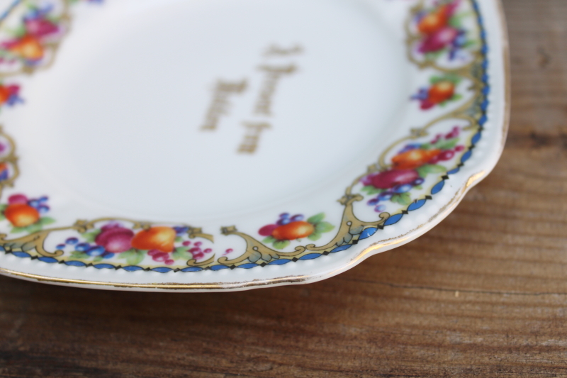 photo of A Present from Maldon England early 1900s vintage travel souvenir antique china plate  #4