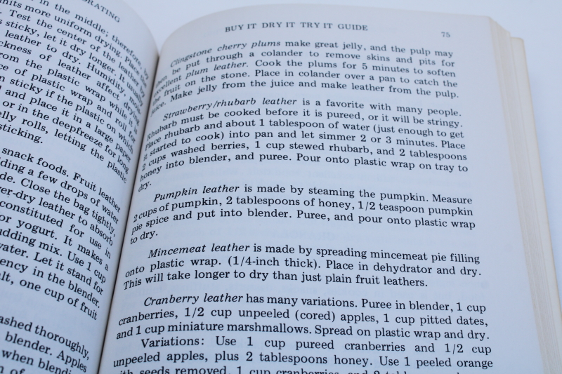 photo of ABCs of Home Food Dehydration, prepper's guide to preserving almost anything, vintage cookbook  #3
