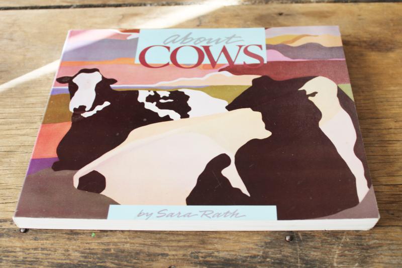 photo of About Cows - cattle breeds, dairy industry history, farming facts 1990s vintage #1