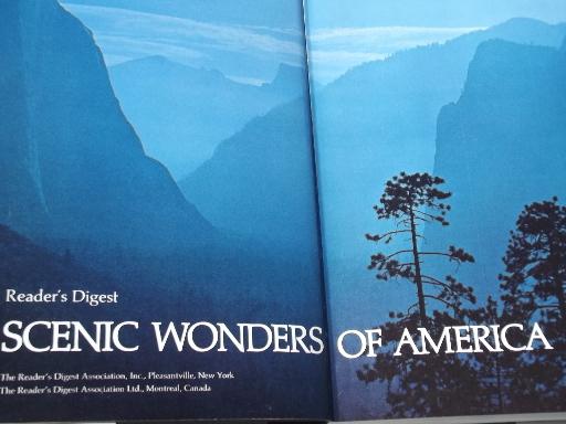 photo of America the Beautiful / Scenic Wonders, vintage Reader's Digest photo books #8