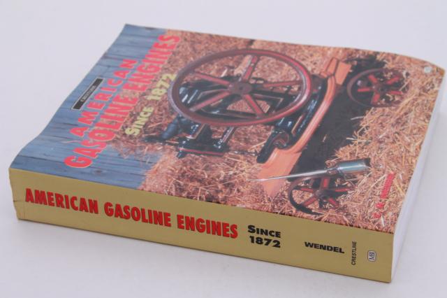 photo of American Gasoline Engines Since 1872, makes & history w/ photos, collector's guide book #1