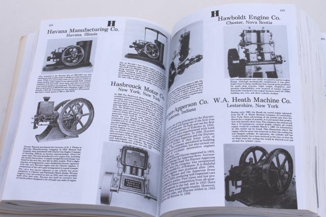 photo of American Gasoline Engines Since 1872, makes & history w/ photos, collector's guide book #3