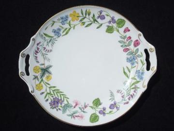 catalog photo of Arcadia Royal Worcester oven to table china under plate or handled round platter