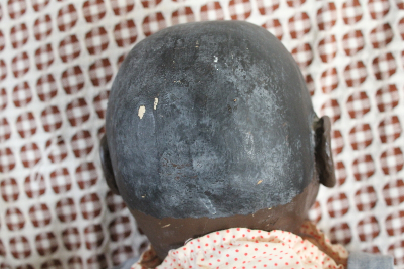 photo of Arnett's Country Store signed numbered dolls Joshua and Jessie, vintage Black Americana boy & girl  #13