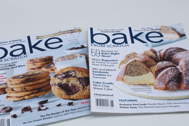 photo of Bake From Scratch magazines home baker baking recipes & technique, lot of back issues 2021 2022 #4