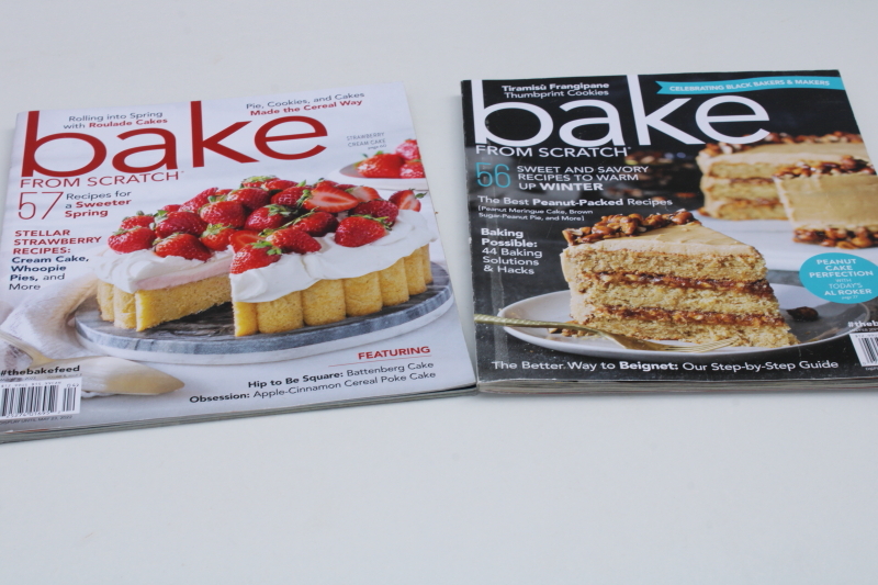 photo of Bake From Scratch magazines home baker baking recipes & technique, lot of back issues 2021 2022 #7