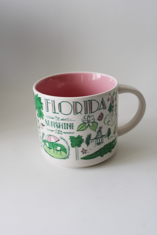 photo of Been There Florida the Sunshine State Starbucks coffee mug dated 2019 #1