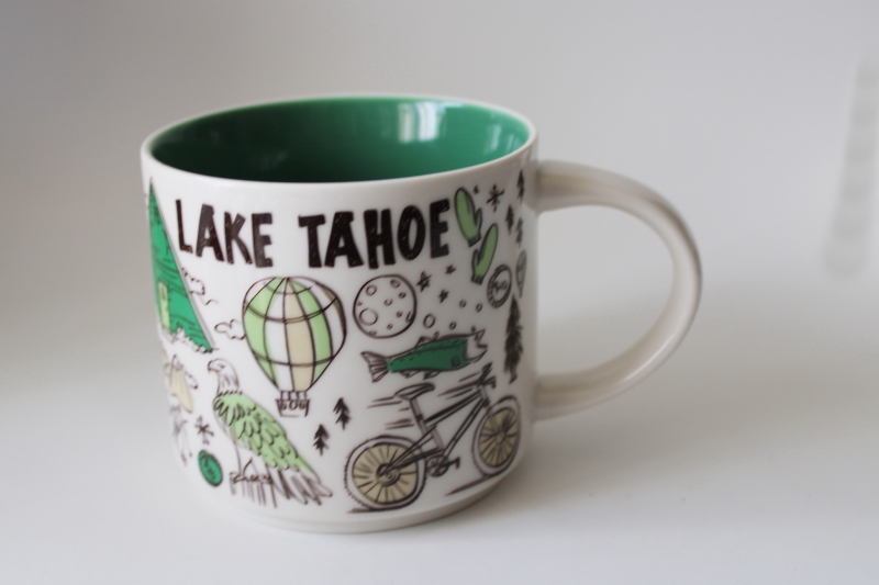 photo of Been There Lake Tahoe Starbucks coffee mug dated 2019 #1