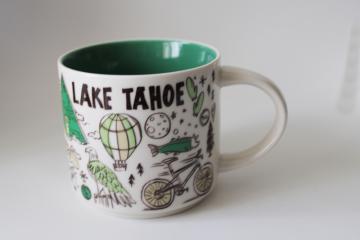 catalog photo of Been There Lake Tahoe Starbucks coffee mug dated 2019