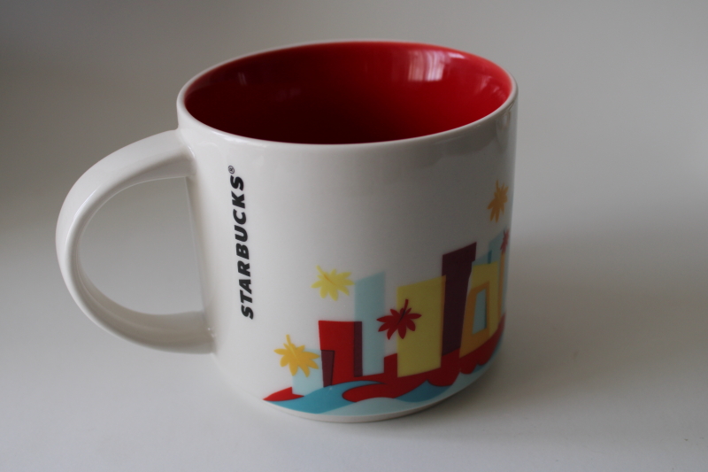 photo of Beijing Starbucks You Are Here coffee mug dated 2017 #5