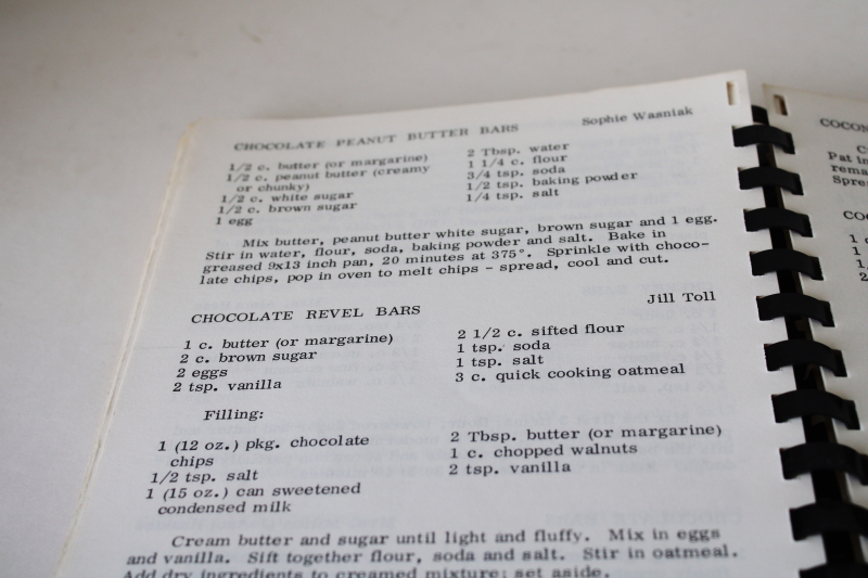 photo of Berlin Wisconsin vintage community cookbook St John Lutheran Church 1977  #4