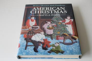 catalog photo of Better Homes & Gardens vintage 1984 American Christmas, holiday recipes, crafts gifts & decorations 
