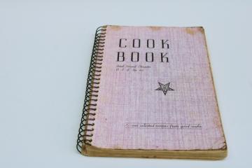 catalog photo of Bird Island Minnesota cookbook vintage 1948, rural midwest farm community recipes 