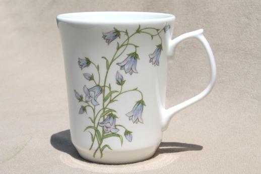 photo of British Isles coffee cups & tea mugs, lot of Scots & Irish porcelain souvenir china #7