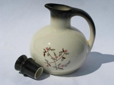 photo of Brock - California pottery, hand-painted Wildflower coffee carafe #3