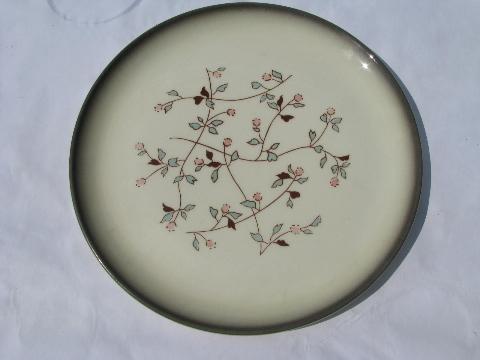 photo of Brock - California pottery, hand-painted Wildflower dinnerware, set for 10 #3