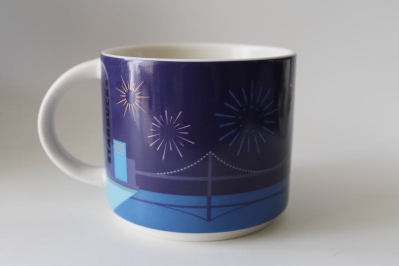 photo of Busan South Korea Starbucks coffee mug dated 2016 #3