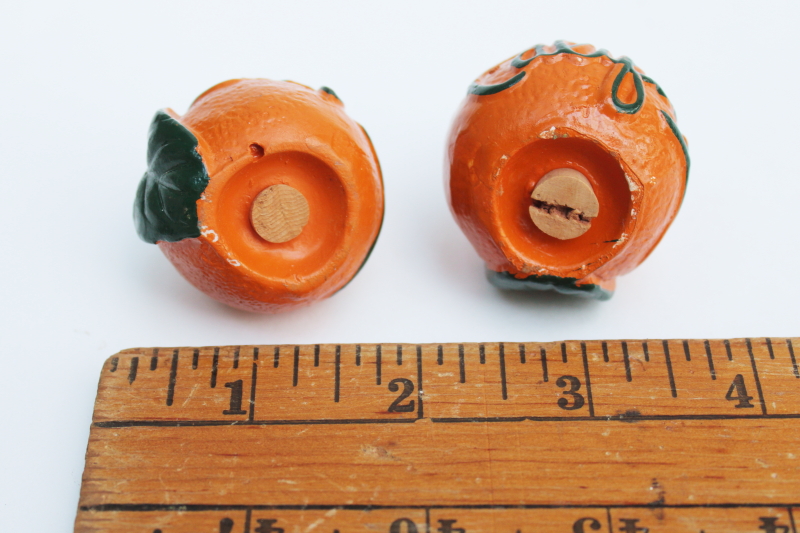 photo of California oranges, 1950s vintage S&P shakers collectible souvenir from road trip travel days  #4