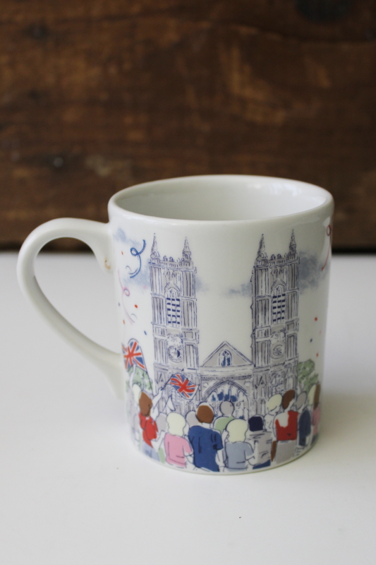 photo of Cath Kidston Royal Wedding William & Kate coffee cup tea mug souvenir #2