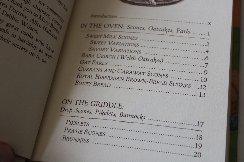 photo of Celtic baking cookbook, traditional recipes breads & cakes from Scotland, Ireland, Wales  #3