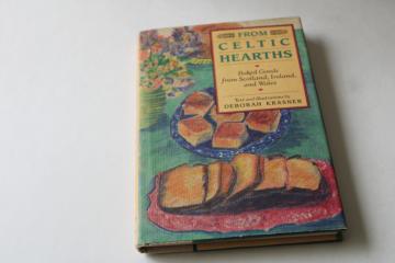 catalog photo of Celtic baking cookbook, traditional recipes breads & cakes from Scotland, Ireland, Wales 
