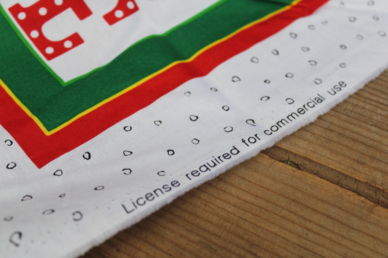 photo of Charlie Brown Christmas Peanuts Snoopy, Woodstock & the gang print cotton fabric craft panel  #3