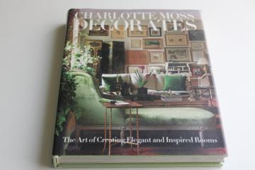 catalog photo of Charlotte Moss Decorates maximalist decor interior design inspiration photos book 