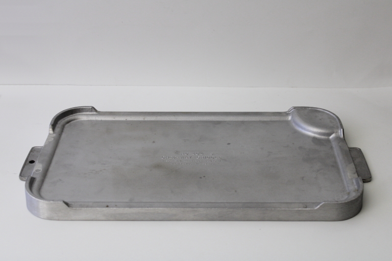 photo of Chef Way heavy cast aluminum griddle pan for stove or camp kitchen #3