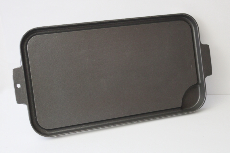 photo of Chef Way heavy cast aluminum griddle pan for stove or camp kitchen #5