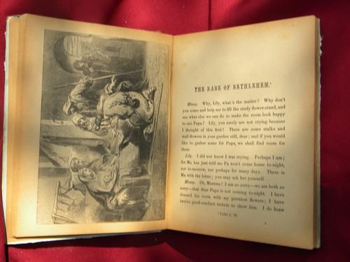 photo of Children's Life of Jesus antique vintage religious book w/litho cover #2